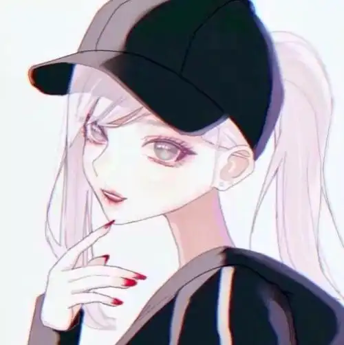 二次元高冷女生头像