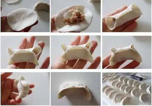 包饺子做法之包饺子步骤图