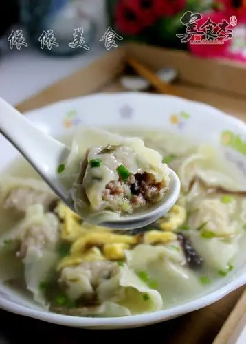 葱香鲜肉大馄饨