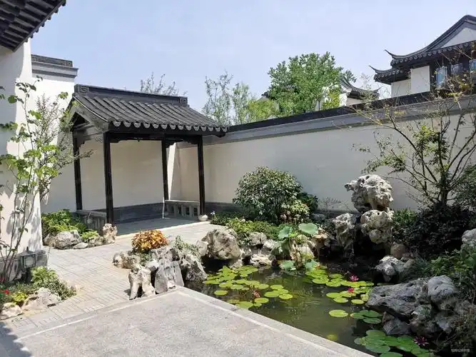 青山湖易辰江南大院中式庭院徽派古典国风传承养老改善青山湖易辰江南