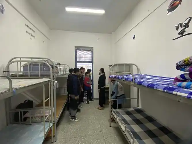 宿迁中学南蔡分校开展"优秀宿舍"评比活动