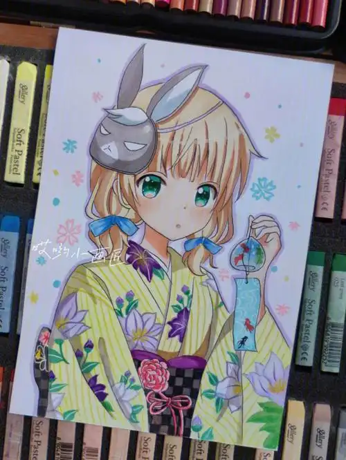 马克笔动漫人物手绘步骤