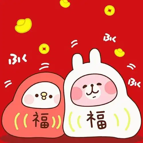 红色头像 带来好运,好运无限的红色头像