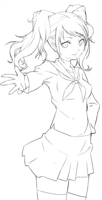 p站线稿合集一千张[百度网盘]