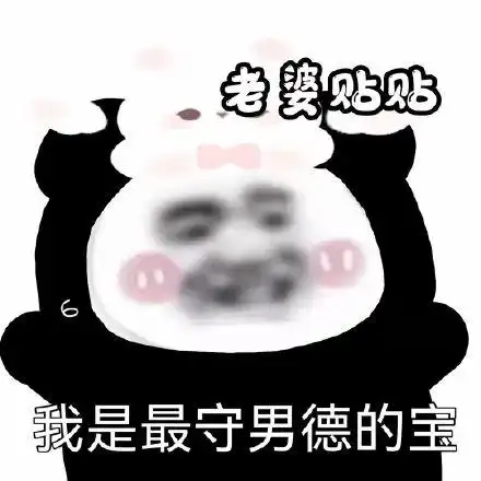 老婆贴贴我是最守男德的宝_老婆_最守_男德表情
