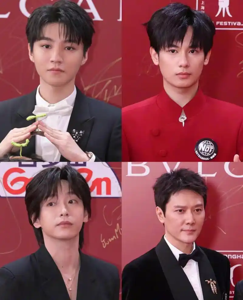 四小鲜肉各展风采,冯绍峰优雅,王俊凯帅气,彭昱畅活力,胡先煦酷劲十足