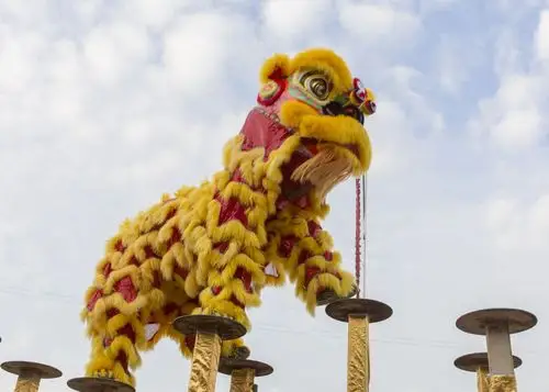 国家非物质文化遗产～～～～广东醒狮表演