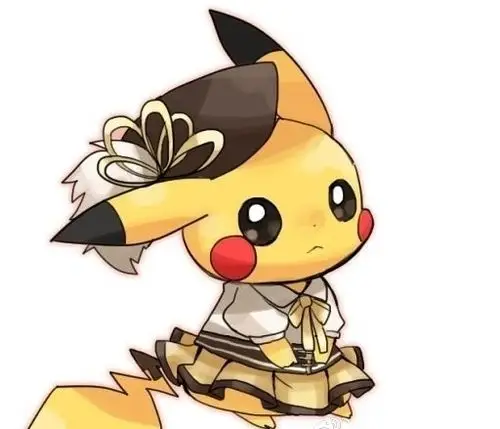 求这个女皮卡丘高清原图