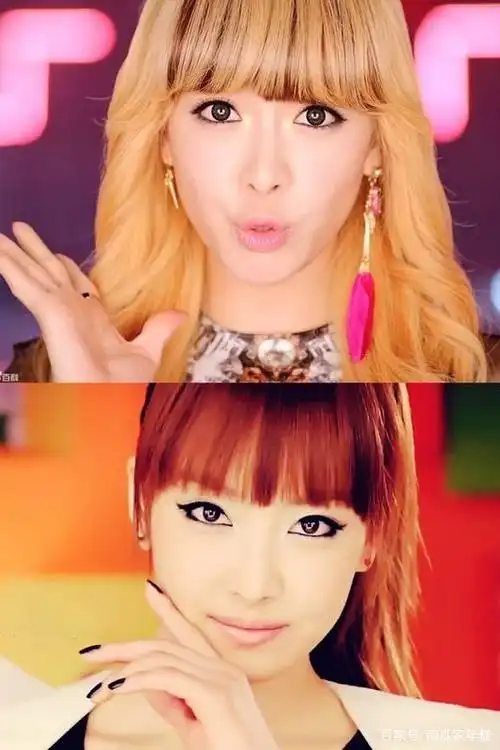 宋茜早年在韩国的照片 青涩动人 女王气质初显