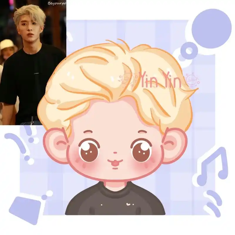 今天画了个超级帅气的范丞丞呀!可约稿.#创作灵感 #q版人物 - 抖音