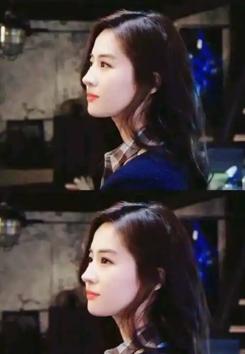 刘亦菲最美照片,从小美到大的仙女,360度无死角!_小小年纪_人群_时候