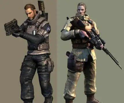 cf韩服复活新角色黑鹰图片预览mp5ka4m4a1战龙来袭