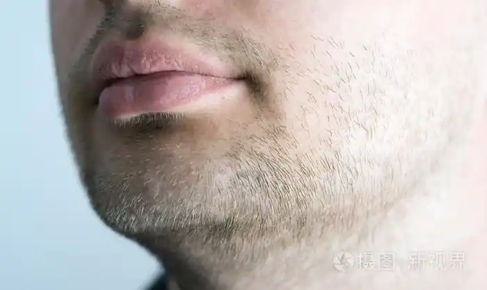胡茬的特写