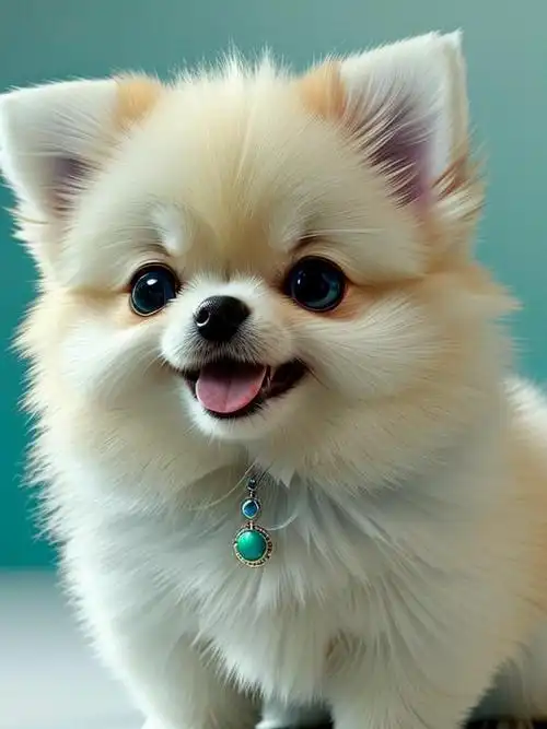 可爱小狗图片背景头像