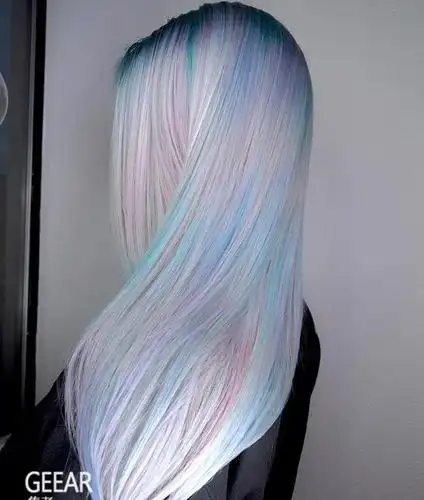 在ins大热的漂染发色自己染不了也想看看别人如何演绎