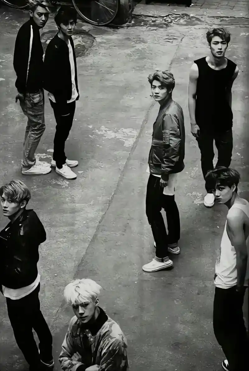 记忆里那群柏林少年.#exo #exo早年合照 #吴世勋 # - 抖音