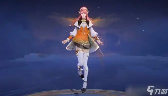 新赛季的一级战令皮肤归属给到艾琳,皮肤名为【流音漫舞】.