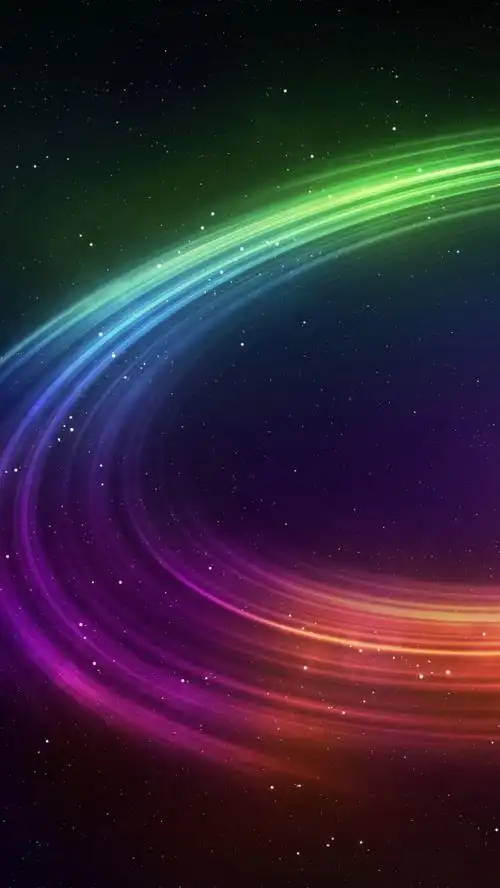 奇幻七彩光,另类-手机壁纸