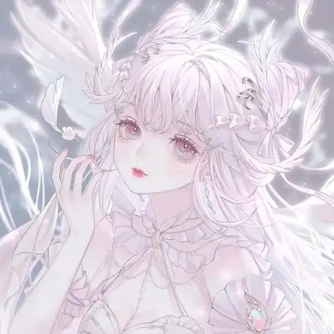 仙气梦幻甜美头像动漫姐妹 动漫头像图片大全 -【爱个性】