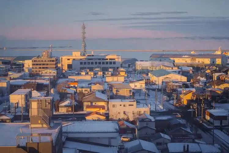 做了一些关于北海道的ipad壁纸