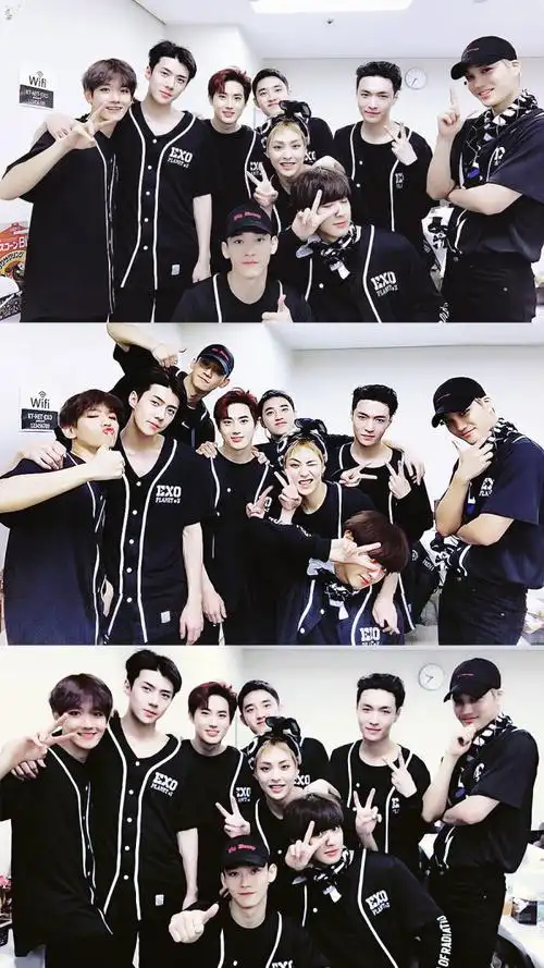 exo团体照 - 堆糖,美图壁纸兴趣社区