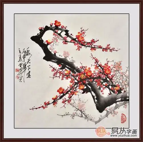 当代写意梅花有哪些著名画家 刘海军与易水