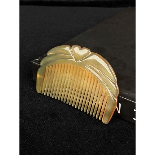 新品谭木匠白牛角梳子女士专用长直发顺发家用按摩头部头皮经络便