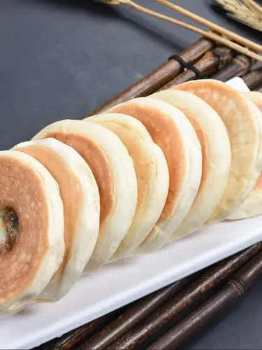 老面饼手工芝麻饼半成品早餐食品速食加热即食面食商用家用特色