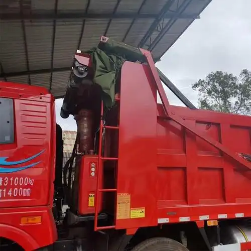 扩元机械 自卸车密闭系统 自卸车伸缩篷布 工程车卷筒式篷布 厂家直销