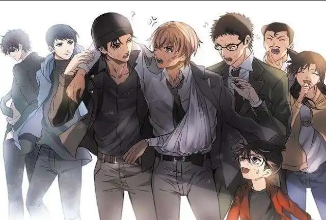 名侦探柯南全体成员图集