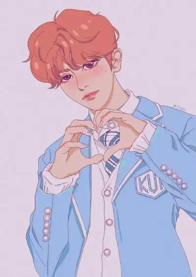 蔡徐坤手绘饭绘漫画