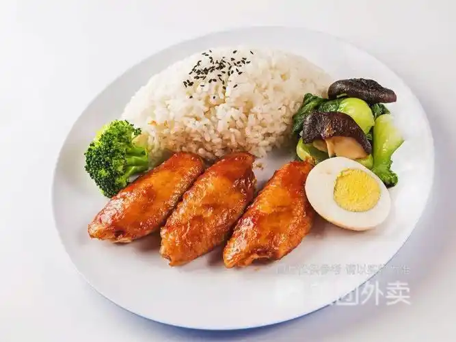 蜜汁鸡翅饭