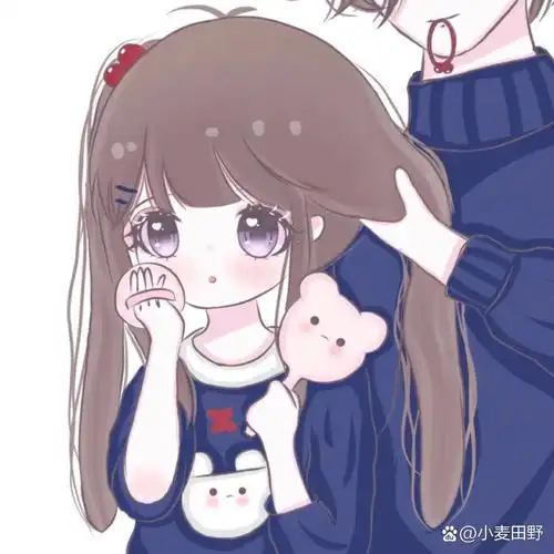 动漫可爱情侣头像
