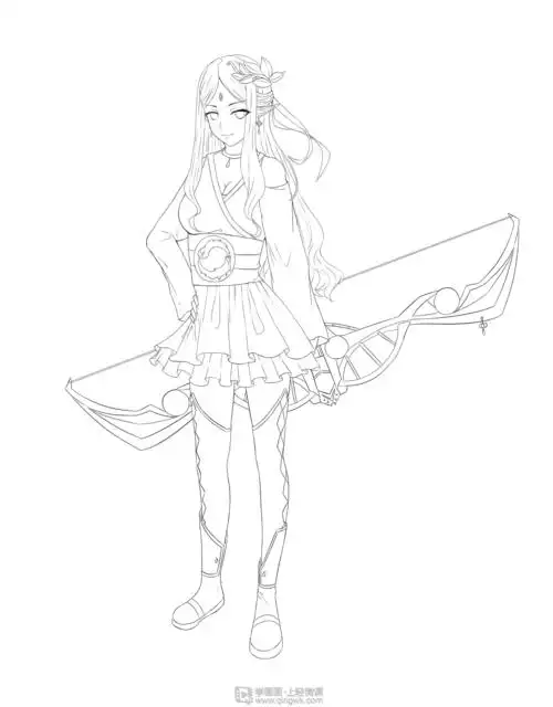 人物设定练习—漫画角色设计提升训练举报