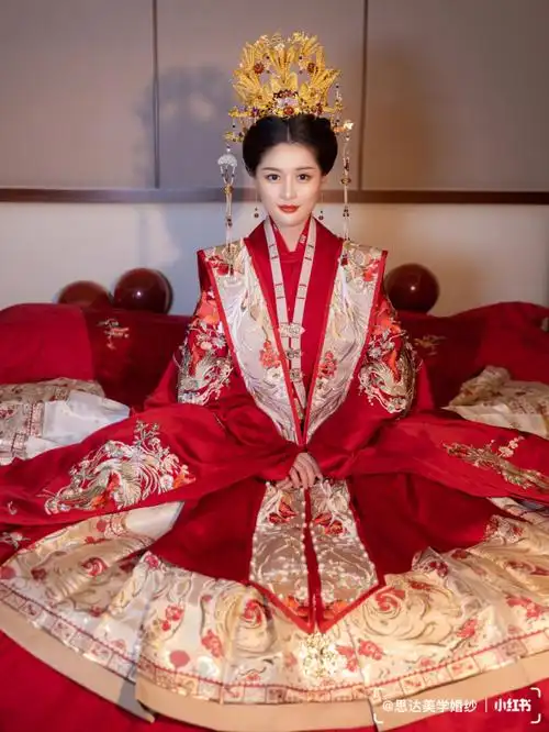 结婚啦75喜提神仙级显瘦中式嫁衣济南婚纱