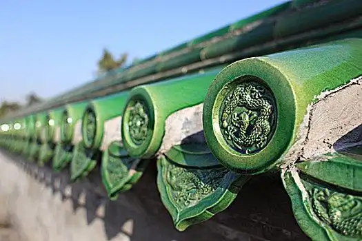 清澈的天空图片