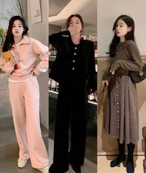 冬季小个子穿搭示范,轻熟知性风线路,舒适又显高.