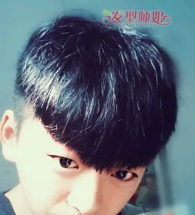 男人锅盖头短发发型图片 英俊的男士短发发型(3)