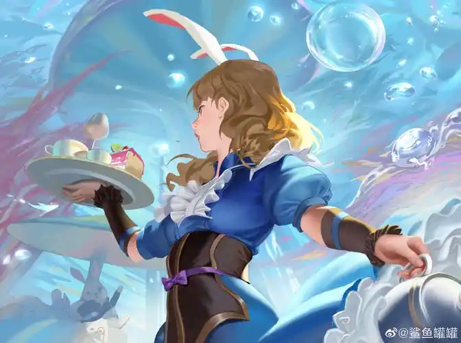 王者荣耀 妲己仙境爱丽丝