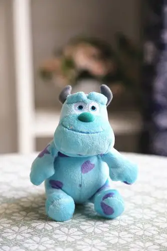 正版正品disney怪兽电力公司怪兽大学毛怪苏利文 小玩偶 公仔摆件图片