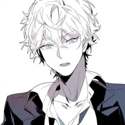 动漫头像男生白发异瞳 动漫头像图片大全 -【爱个性】