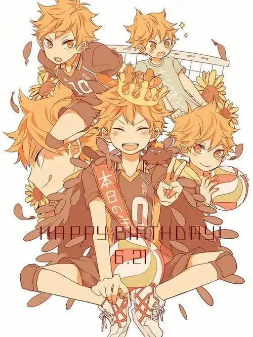 排球少年#排球少年日向翔阳图片都是在pinterest下载的