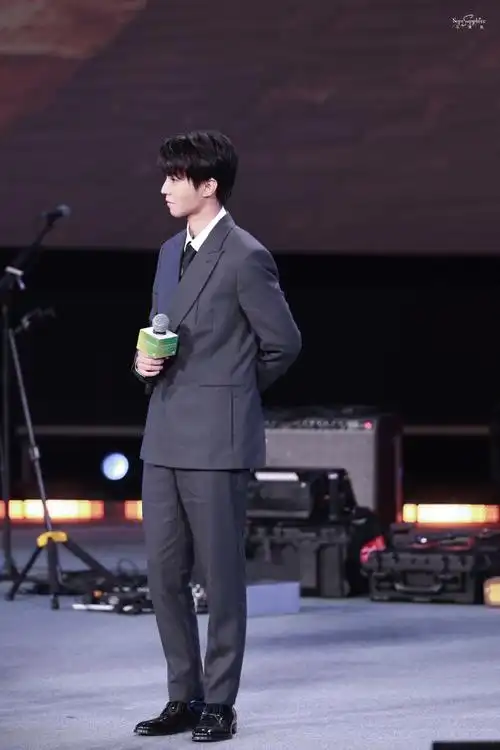 王俊凯平遥电影展特约策展人##王俊凯红毯全身镜头