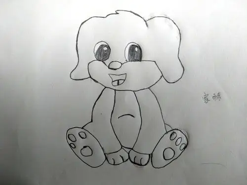 六一班美术:萌系动物的画法