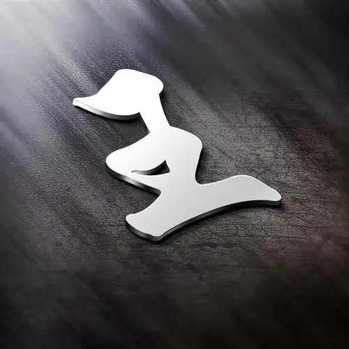 「百家姓」高端商务银色立体姓氏微信头像设计,看看有没有你的?