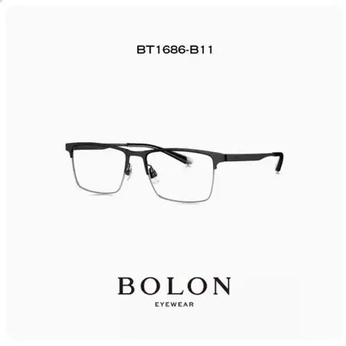 bolon暴龙眼镜近视镜架β钛方形女光学镜框男可配bt1686-阿里巴巴