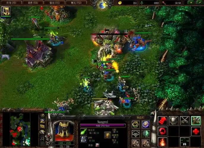 魔兽争霸3混乱之治双人战役-【兽族战役-第五章】-森森解说