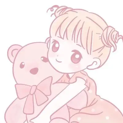 清新 古风 可爱 手绘 卡通 动漫 二次元 萌系 背影 清新 闺蜜头像(