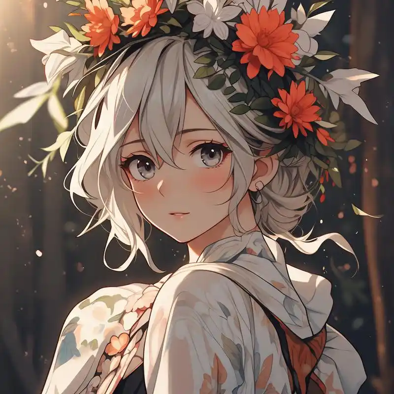 二次元女生头像,精致又可爱99