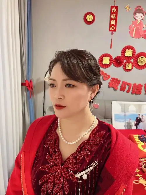 婆婆妆#婚礼妈妈婆婆妆#喜婆婆发型#婆婆发型#婚礼人的日常